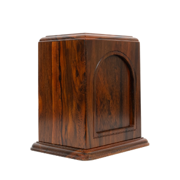 Elegant Style Funeral Supplies Sturdy Affordable Wooden Casket Urns For Humans Solid Wood For Ashes Made In Vietnam 1