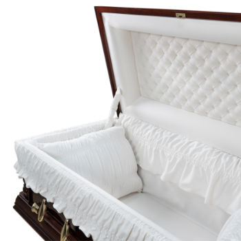 Elegant Wooden Casket Coffins And Caskets Factory Price Coffin Manufacturing OEM ODM Service Fast Delivery Vietnam Manufacturer 1