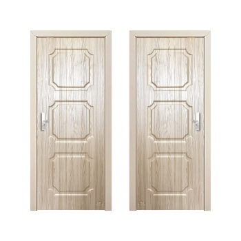 Exterior Home Office Furniture Plywood Veneer For Security Entry Exterior Door Lock Interior Doors MDF MDF Door Sliced Solid 5