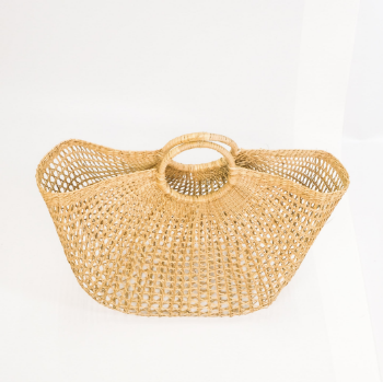 Beautiful Handmade Handbags For Women Bamboo Handmade Ladies Bag Vintage Natural Rattan Handbag 2