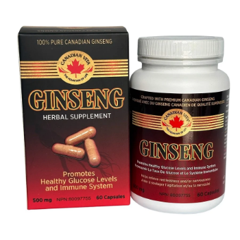 Good Quality Canadian Vita Dried Ginseng 500mg 5-year-old Canadian ginseng capsules