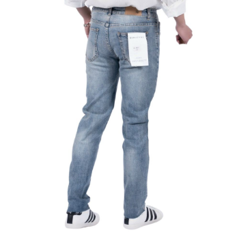 Men'S Jeans Good Price Sustainable Oem Service Low MOQ men trousers jeans 100% Cotton Button Fly Made In Vietnam Manufacturer 4