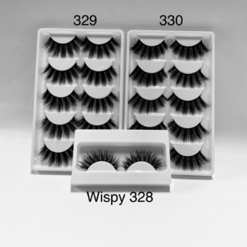 Wispy 7D 328 329 330 High Quality Professional Pre Made Fan Eyelashes From Vietnam Best Supplier  5