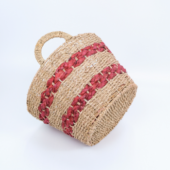 Storage basket with sea grass, water hyacinth, water hyacinth for living room, hotel 5