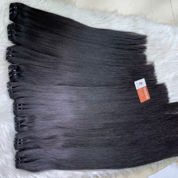 Fast Delivery Machine Weft Raw One Single Donor Hair Extensions Bulk Sale Virgin Hair Beauty And Personal Care 6