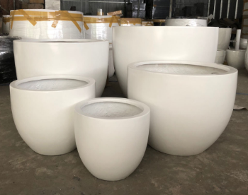 Vietnamese Small Glazed Flower Pots With The Modern Style By Ceramic Low Price The High Quality 5