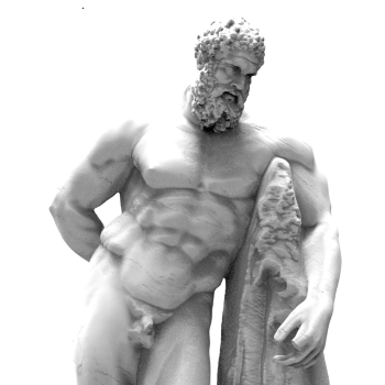 Best Choice Outdoor Statue Sculpture The Farnese Hercules White Marble Statue Packed Styrofoam Box From Vietnam Factory 5