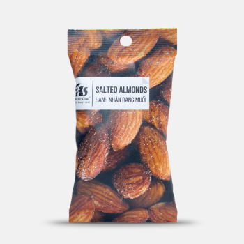 Salt Roasted Almond 40G Good Price  Low Fat  Instant Use Crunchy Small Bag Stir Fried Manufacture From Vietnam 2