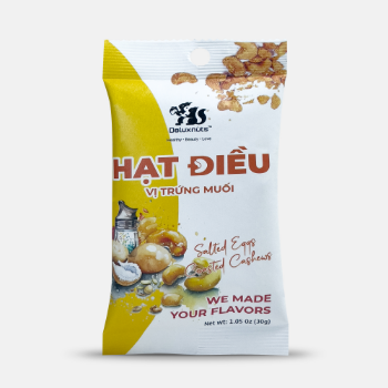 High Quality  Cashew Nuts With Salt Egg 30G Low Fat  Instant Use Crunchy Small Bag Stir Fried Manufacture From Vietnam
