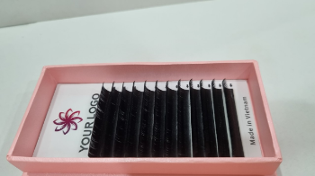 Hot Selling CAMELLIA Tray Eyelashes Semi-Hand Made Using For Personal Care Different Colors From Vietnam Manufacturer 7