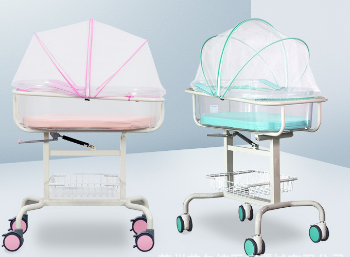 Hospital Children Bed Multifunctional Baby Cot Cribs Hospital Infant Bed Baby Cot In Stock For Confinement Center Baby Trolley 4