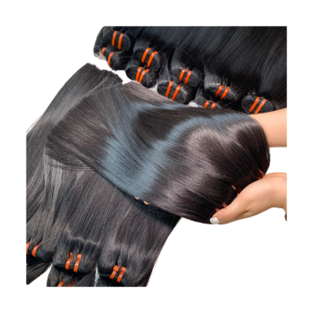 Machine Weft Long Bone Straight Natural Color Hair Extensions Bulk Sale Virgin Hair Beauty And Personal Care Made In Vietnam