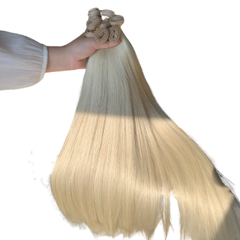 Genius Weft Same Length Blond Color Hair Extensions Private Label Virgin Hair Beauty And Personal Care Made In Vietnam 2