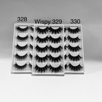 Wispy 7D 328 329 330 High Quality Professional Pre Made Fan Eyelashes From Vietnam Best Supplier  4