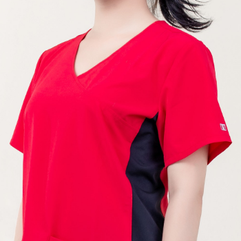 Scrubs Uniforms Medical Scrubs Good Quality Shirt Fashionable WRAP Stored in Carton Box from Vietnam Manufacturer 3