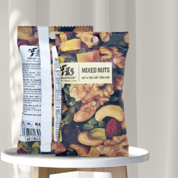 Mixed Nuts 40G High Quality  Low Fat  Instant Use Crunchy Small Bag Stir Fried Factory From Vietnam 6