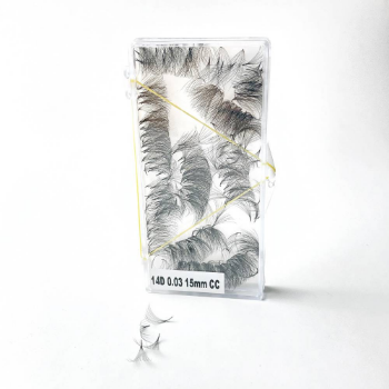 Light Weight 2D-20D-1000 Fans Wholesale Promade Fans Eyelash Custom Logo Eyelash Extension Supplies Viet Nam Supplier 5