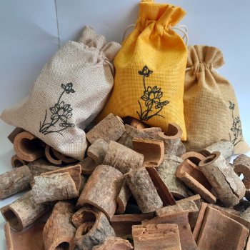 Best Product Natural Aroma Beads Scented Sachet Bag Customized Natural Linen Fabric Sack With Coffee beans 2024 Vietnam 4