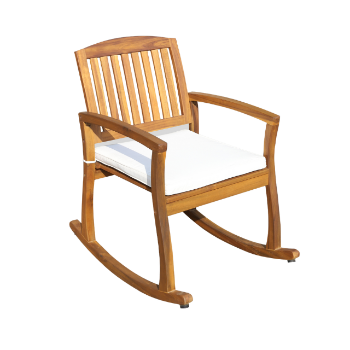 Rocking Chairs With Cushion Outdoor Furniture Factory Price Patio Furniture Modern Rocking Chairs Wooden Vietnam Manufacturer 3