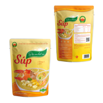 Corn with crab and lotus seed soup fresh soup High Specification No preservatives ready to eat packing in bag made in Vietnam 5