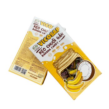 Authentic And Safe Banana Candy Manufacturer Banana Candy Box 100g Coconut Candy Exporter Bag Vietnam Supplier 3