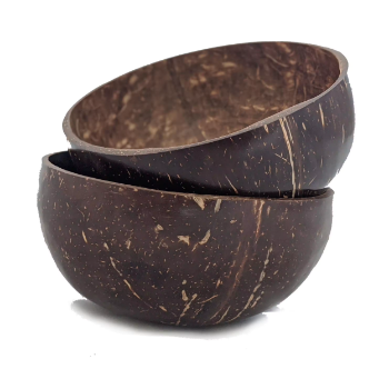 Vietnam natural Hand Painted Coconut Shell Bowl Wholesale multiuse natural coconut salad bowl 4