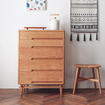 Factory Price Chests Of Drawers Solid Wooden Wardrobe Furniture Bedroom Sets Modern Home Furniture Made In Vietnam