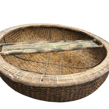 Factory Price Natural Bamboo Wholesale Bamboo Coracle Boats Entertainment Packed In Carton Made In Vietnam ODM ODM Manufacturer 3