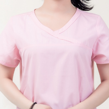 Nurse Uniform Medical Scrubs Good Quality Shirt Comfortable Cotton Carton Box Made in Vietnam Manufacturer 2