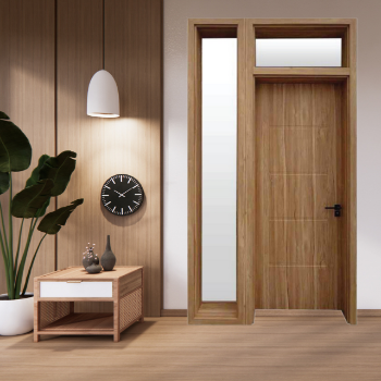 Fast Delivery Wholesale Composite Wooden Door Competitive Price Professional Sound Insulation Made In Vietnam Manufacturer 3