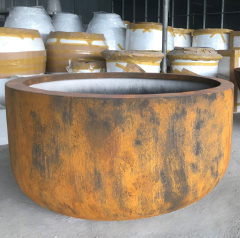 Used For Flower Or Green Plant Export From Vietnam Flower Pots Manufacturer Rust Iron Planters With Modern Style 6