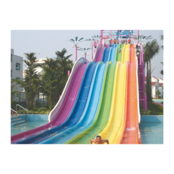 Rainbow Slide Commercial Water Slide Reasonable Price Eco-Friendly Materials Using For Water Park ISO From Vietnam 8