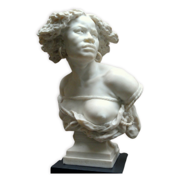 Top Selling Bust of a Female Slave Whole Sale Statue Decoration Natural Stone Packed Styrofoam Box Made In Vietnam Factory 1