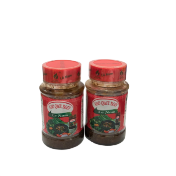 Glass Spice Jar With Bamboo Lid Set Vegetarian Cooking Food Iso Customized Packaging Vietnam Manufacturer 4