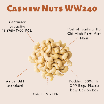 Cashew nuts nuts High Quality Wholesale Snacks ISO 2200002018 Vacuum seal bags Vietnam Manufacturer 8