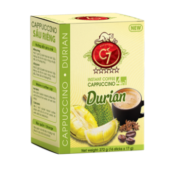 OEM, ODM, Private label Golden Weasel, Vietnam Durian Coffee with creamer x16 sticks, Wholesale , HUCAFOOD Coffee 5