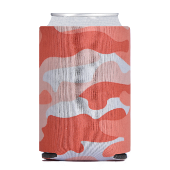 Foam Collapsible Can Coolies Camo Custom Can Cooler Waterproof Blank Can Cooler Eco-friendly OEM ODM ISO Made In Vietnam 2