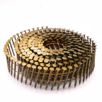 Galvanized Coil Nails Spiral Coil Nail Coated with Varnish Various Sizes of Nails for Use in Pallet Vietnam Manufacturer