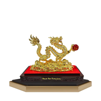 Reasonable Price Business Gift Gold Gifts Majestic Fortune Dragon Customized Packaging Vietnam Manufacturer Fast Delivery 6