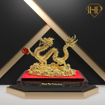 Business Gift Reasonable Price Fast Delivery Gold Gifts Majestic Fortune Dragon Customized Packaging Vietnam Manufacturer 4