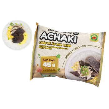 Good choice Achaki Black chicken with mung bean instant porridge using for baby mad ein Vietnam manufacturer No preservatives 4