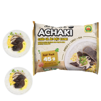 Good choice Achaki Black chicken with mung bean instant porridge using for baby mad ein Vietnam manufacturer No preservatives 2