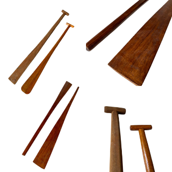 Good Price Decoration OEM ODM Wooden Paddles For Wholesale Manufacturer Carton Box Packaging Made In Vietnam Natural Wood 6