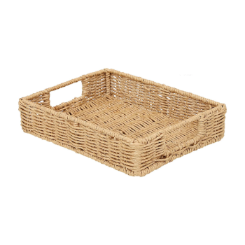 Hand woven basket rattan, bamboo, water hycinth, seagrass trays basket for holding bread and fruit, objects