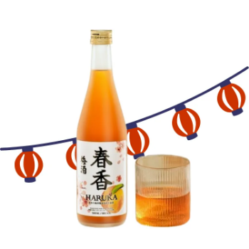 Haruka Umeshu Apricot Wine Good Price Fruit Flavored Ready To Drink 500Ml Alcoholic Beverage Made In Vietnam Manufacturer