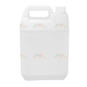 HDPE Plastic Jerry Can 4500ml Square Bottle Screw Cap Design For Fertilizers Chemicals Oil Storage Made In Vietnam