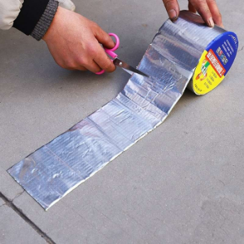 High Efficiency Super Adhesive Waterproof Leak Repair From Qingdao China ManufacturerHigh Quality Aluminum Foil Butyl Repair Roof Cracks Waterproof Tape For Leaking Pipes Fast Delivery 7