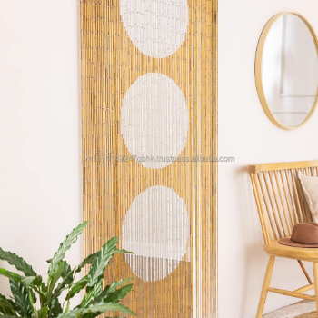 High Quality Best Bamboo Door Home Decoration Wholesale Handmade Products Vietnam Vintage for Living Room Decor