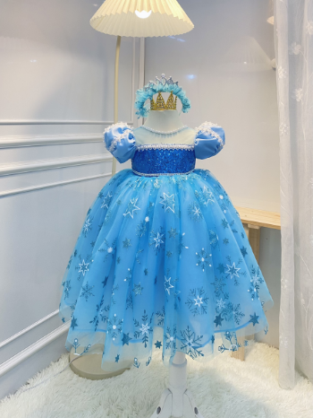 High Quality children's princess inspired dress for themes birthday halloween or other special occasion OEM ODM made in vietnam 3