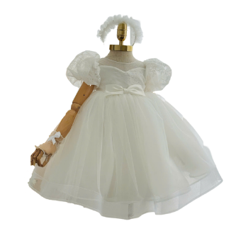 HIGH QUALITY flower girl dress for special occasions/events wedding pageant designed with laced fabric and many layers ODM OEM 1